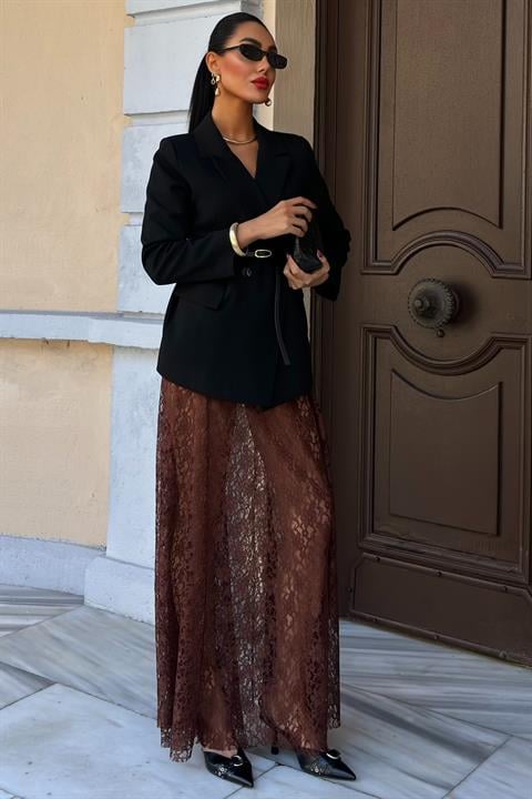 Maxi Lace Skirt 4047