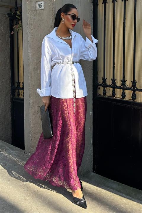 Maxi Lace Skirt 4047