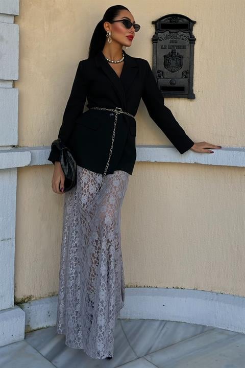 Maxi Lace Skirt 4047