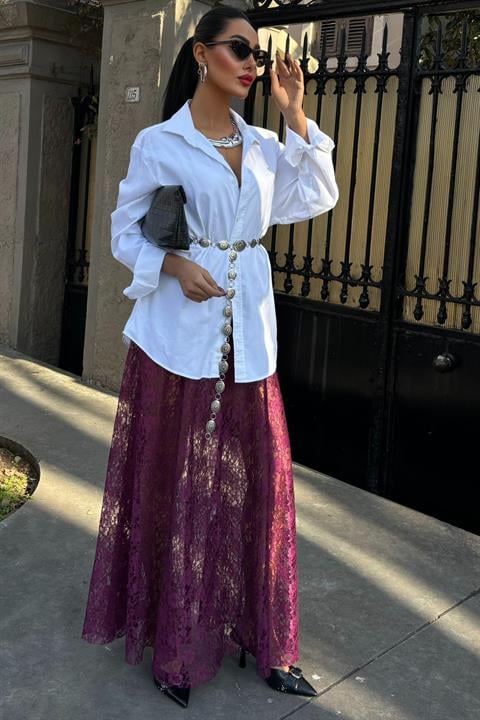 Maxi Lace Skirt 4047