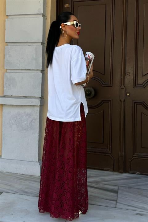 Maxi Lace Skirt 4047