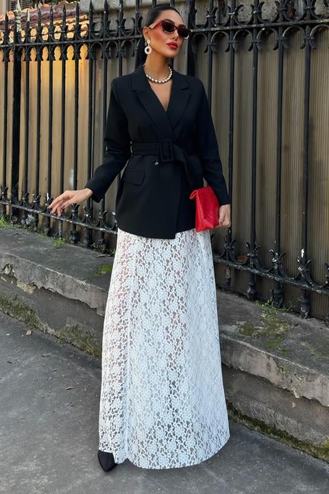 Maxi Lace Skirt 4047
