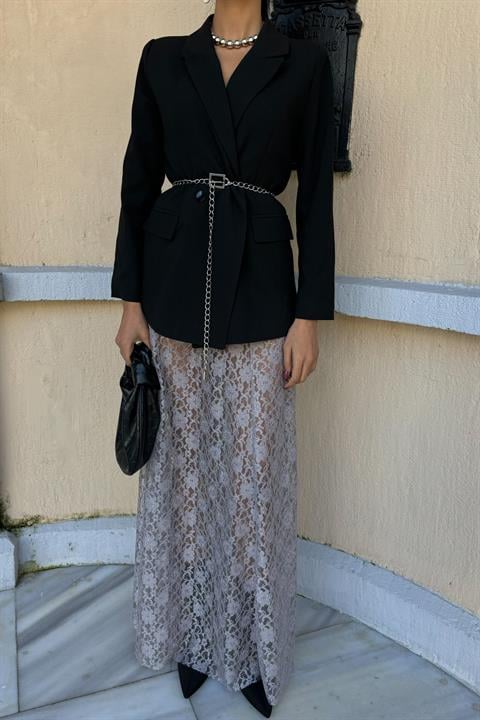 Maxi Lace Skirt 4047