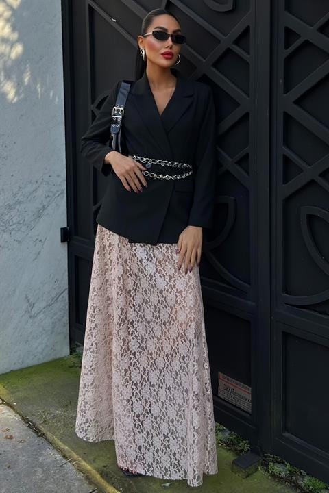 Maxi Lace Skirt 4047