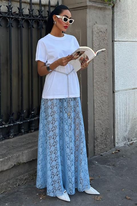 Maxi Lace Skirt 4047