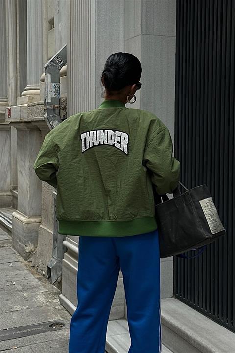 Michonne Ribbed Bomber Jacket 7059 -08