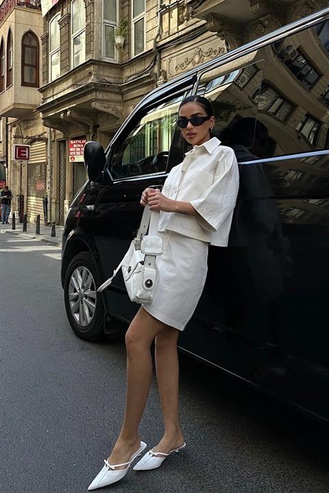 Naomi Gabardine Skirt Set 9740-08