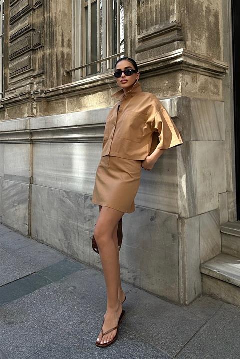 Naomi Gabardine Skirt Set 9740-08