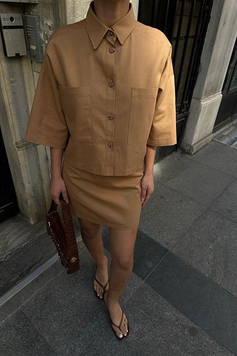 Naomi Gabardine Skirt Set 9740-08