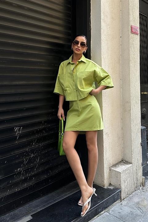 Naomi Gabardine Skirt Set 9740-08