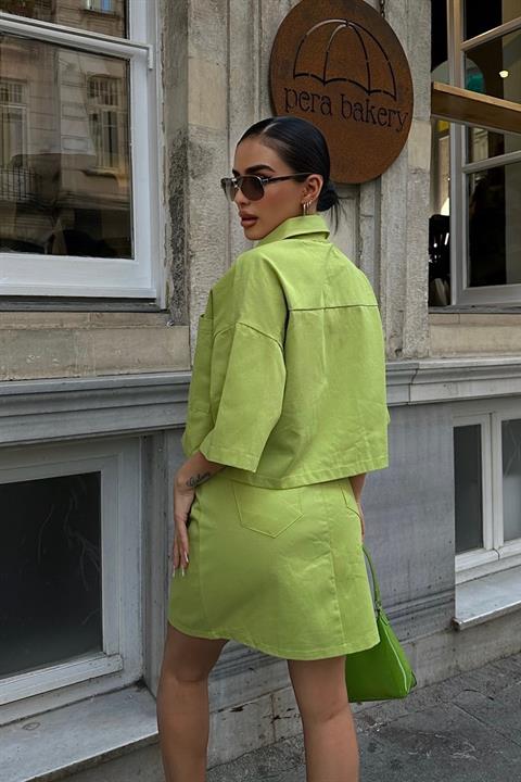 Naomi Gabardine Skirt Set 9740-08