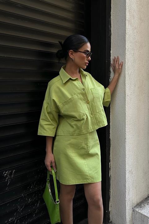 Naomi Gabardine Skirt Set 9740-08