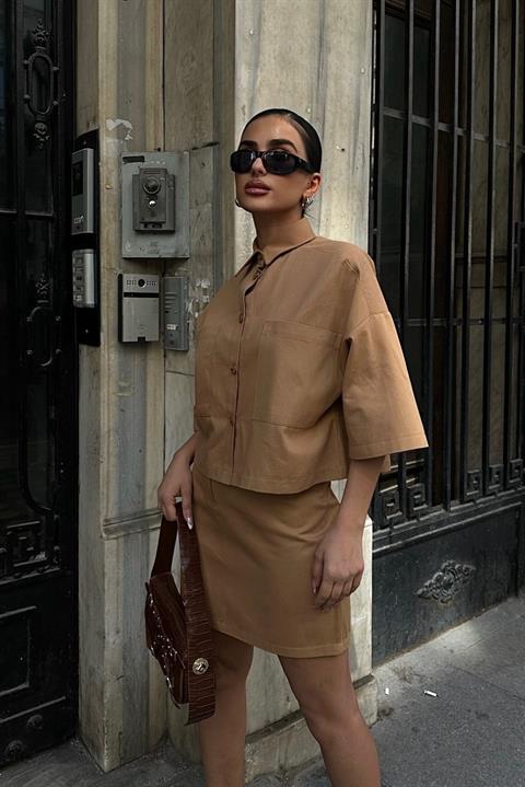 Naomi Gabardine Skirt Set 9740-08