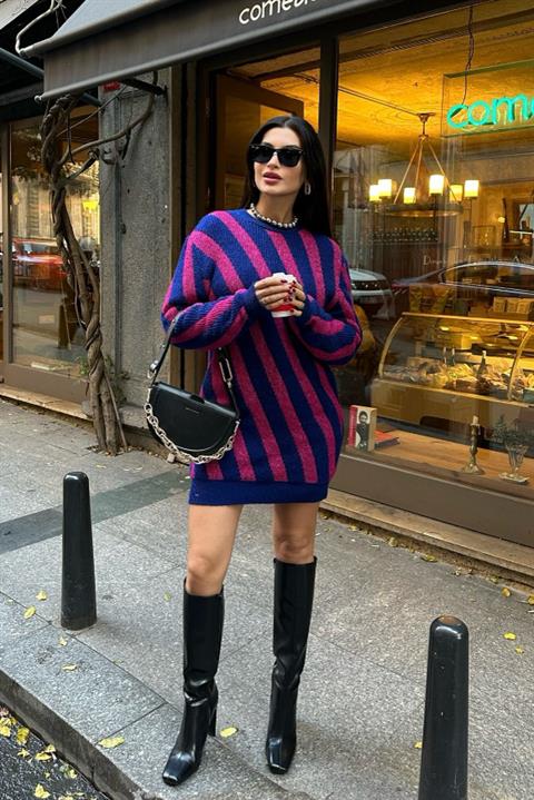 Nelly Color Gradient Sweater 1213-02