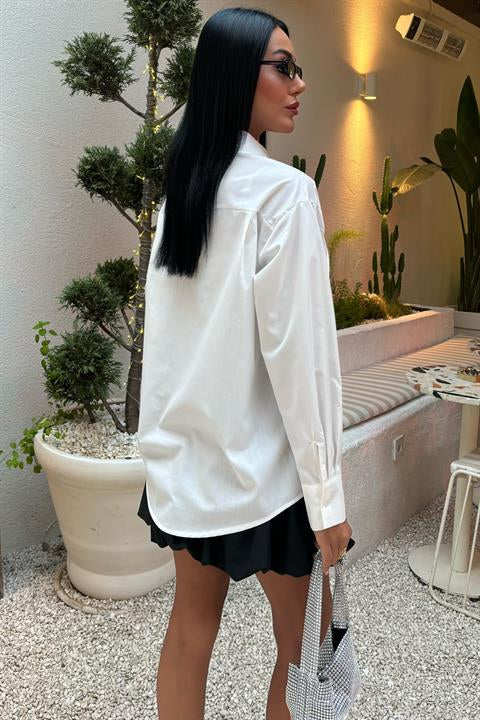 Front Striped Stone Shirt 3448