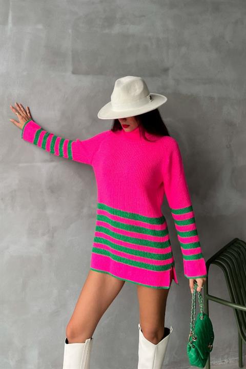 Palgen Striped Oversize Sweater 1195-09