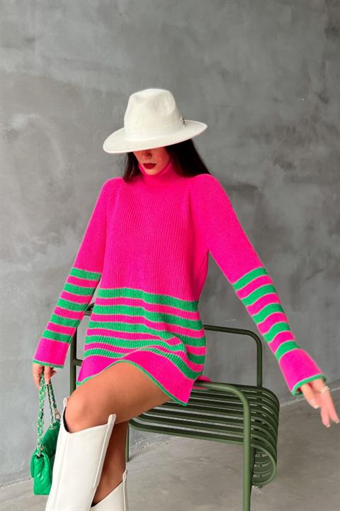 Palgen Striped Oversize Sweater 1195-09