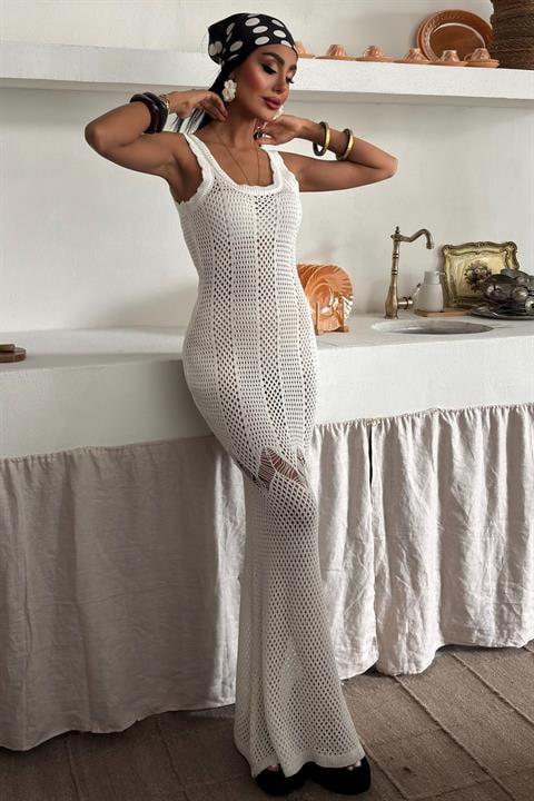 Romina Openwork Fish Form Dress 2762