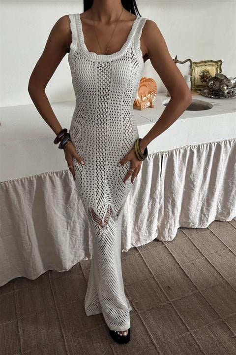 Romina Openwork Fish Form Dress 2762