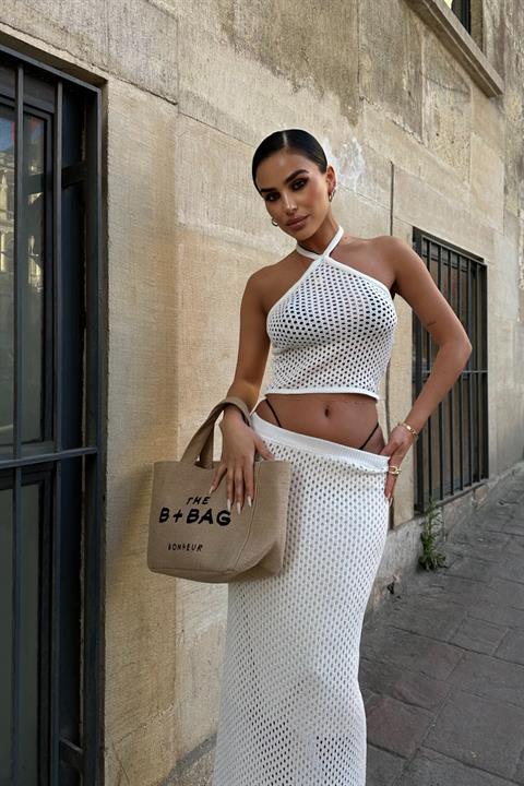 Sidney Crochet Crop Set 9843