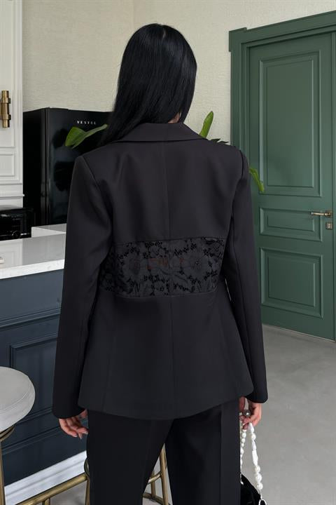 Back Lace Detail Premium Suit 10031