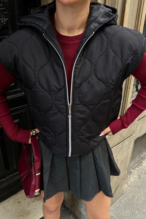 Sveta Quilted Puffer Vest 5144 -08