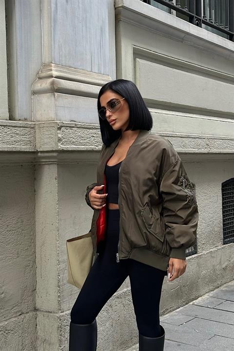 Victory Colored Lining Bomber Jacket 7021-8